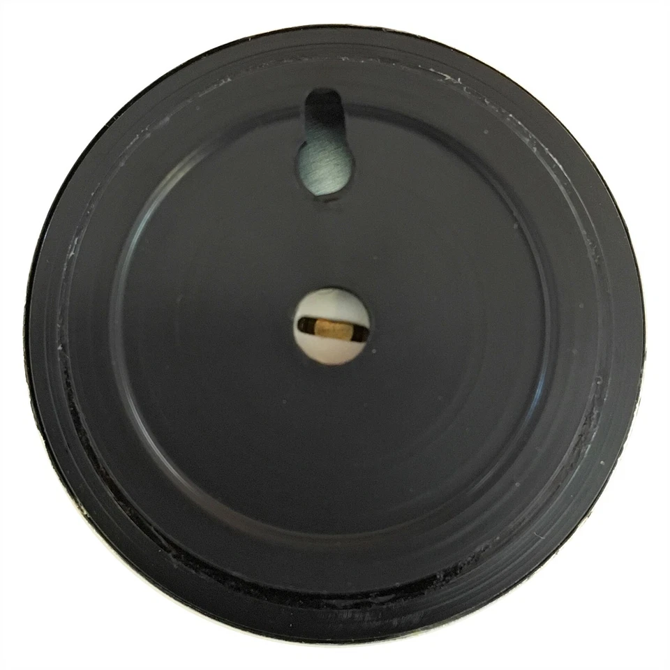 Analog Hygrometer Humidity Gauge 1.75 in. Dia Metal Chrome Bezel Made in Germany - Image 2 of 4