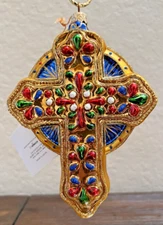 Polonaise Collection by KOMOZJA  "Vatican Jewel Cross"  AP 1059 Ornament