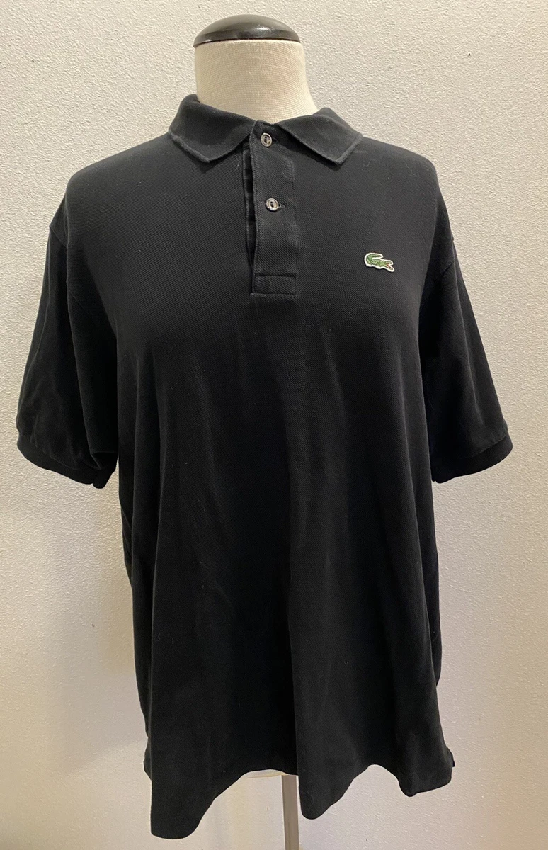 Lacoste Black Polo - Size 5 Large RN87651 CA 16998 | eBay