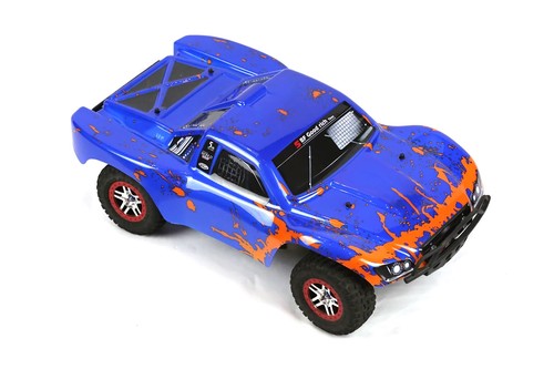 Custom Body Muddy Orange Blue for Traxxas Slash 1/10 Truck Car Shell Cover 1:10 - Picture 5 of 7