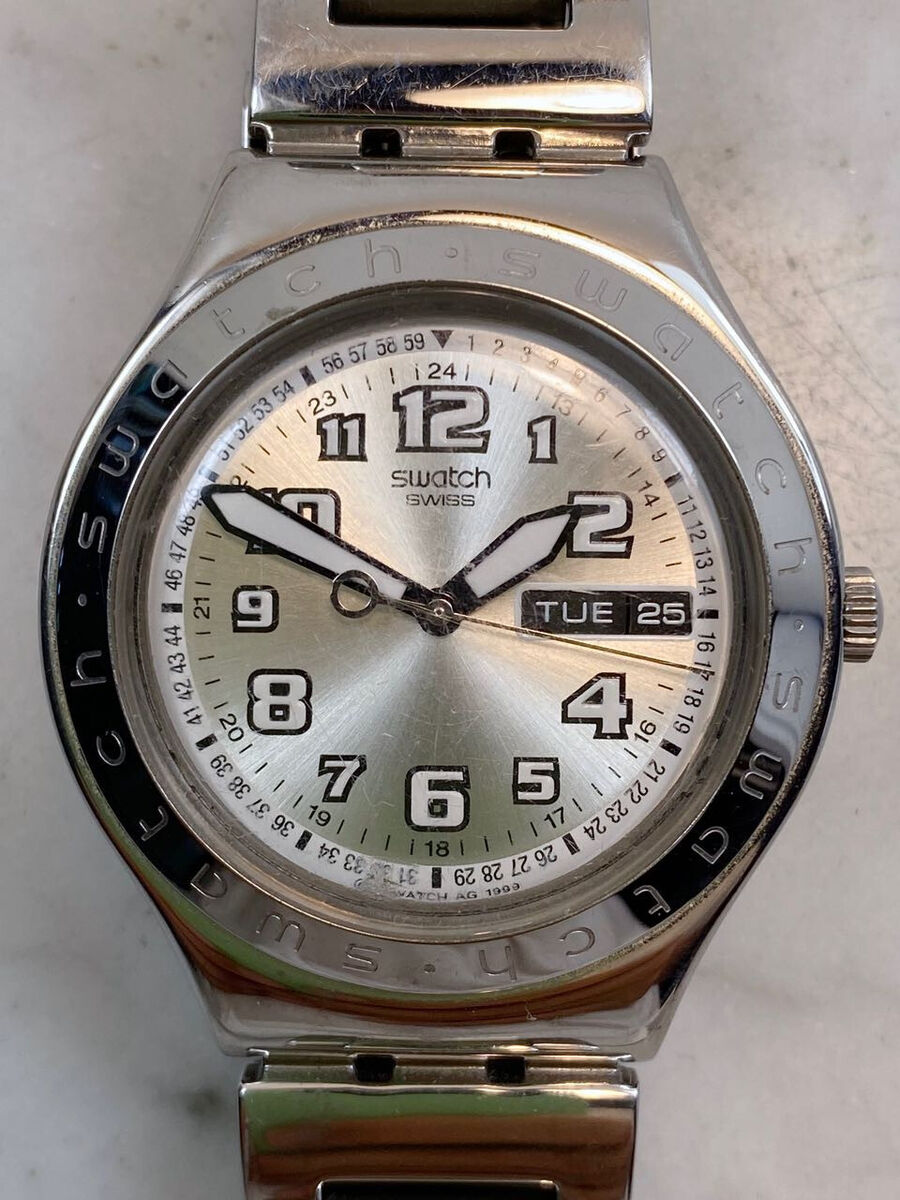 SWATCH Irony COOL DAYS 1999 Men's Watch. Day Date RARE | eBay SWATCH Irony COOL DAYS 1999 Men's Watch. Day Date RARE | eBay