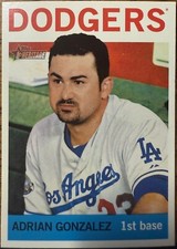 2013 Topps Heritage GONZALEZ - # 472    SP          NM-MT or better