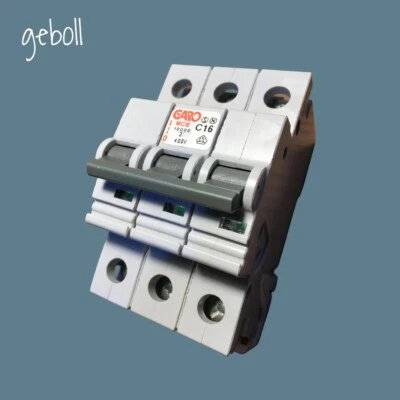 NEW GARO 16 AMP MCB GARO C16 MCB 3P 16A C16 10kA 7216.3186.2