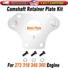Camshaft Retainer Plate Kit For 273 318 340 360 Engine Hold Camshaft in Place US