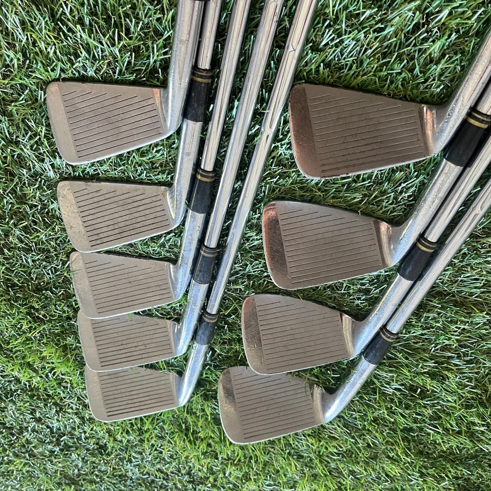 Daiwa Advisor DG-8201 Iron Set 2-PW Steel x100 X Stiff Vintage Blade +.5" Rare - Image 2 of 4