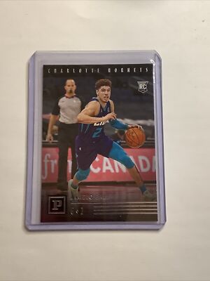 2020-21 Panini Chronicles Panini LaMelo Ball RC Charlotte Hornets #102 A-28