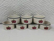 Four Star Stonewear Ramekins Condiment Bowls Set of 7 Ceramic