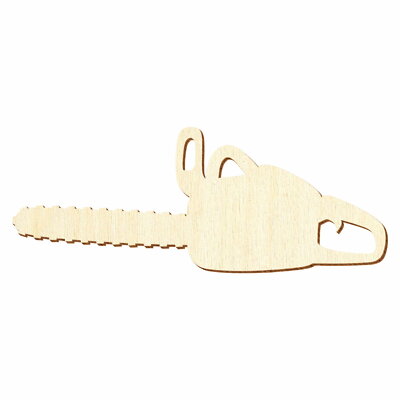 Holz Kettensäge - Deko Basteln 5-50cm