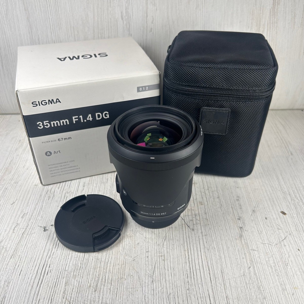 EXC Sigma 35mm DG HSM Art Lens for Nikon AF- 12 MONTH