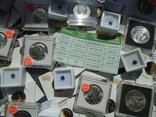 Estate lot Sale US Coins  SILVER GOLD, COINS, SAPPHIRES- 10 PC. LOTS-INVEST NOW