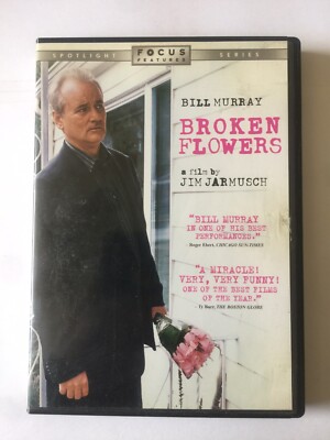 Broken Flowers - DVD Movie w/Bill Murray, Jessica Lange, Sharon Stone