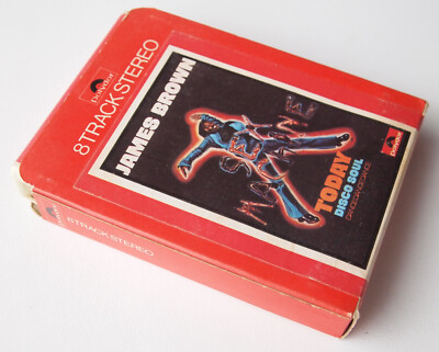 JAMES BROWN - SEX MACHINE TODAY (POLYDOR 3827191 ) 1975 UK 8-TRACK CASSETTE CART