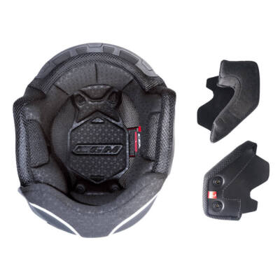 Vollständiges Schwarzes Innenfutter Helm CGM 167 FLO Größe M2