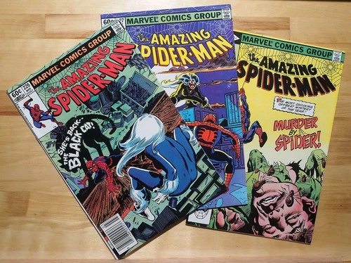 3 Amazing Spider-Man Comics: #226-#228 (1981) VF