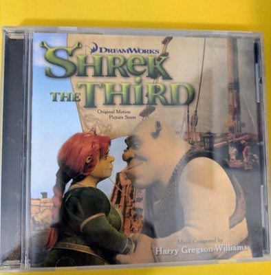 Shrek 3 The Third CD soundtrack Harry Gregson Williams score 18 trcks dreamworks