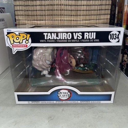 Funko Pop! Demon Slayer Moments Tanjiro Vs Rui #1034 Vinyl Figure
