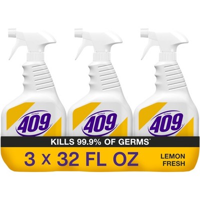 Formula 409 Multi-Surface Cleaner, Spray Bottle, Lemon 96 Fl Oz (Pack of 1) 