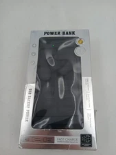 Solar Power Bank Portable Charger USB Battery Fast Charge iPhone Android iPad
