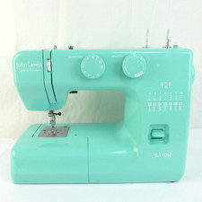 John Lewis JL110SE Domestic Sewing Machine Janome Turquoise No Pedal/Accessories