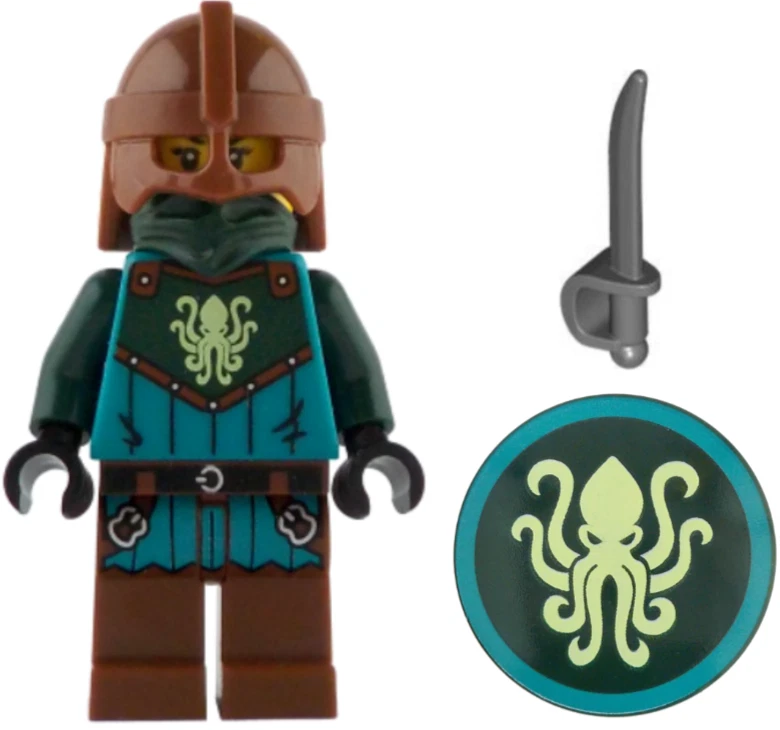 LEGO Ideas Minifigur - idea234 - Kraken Kriegerin - aus 21358 - Bild 1 von 1