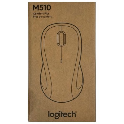 Logitech M510 Wireless Mouse Ergonomic (NEW/OPEN BOX)