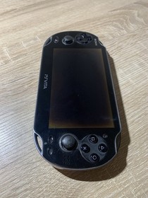 2246 PlayStation PS Vita PCH-1100 Crystal Black Good TESTED