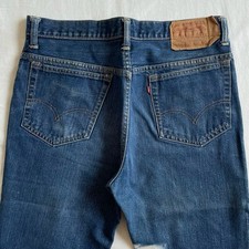 70s Levi's 517 Big E Equal V Denim Pants, USA Made, Vintage, W34 Bootcut, Flare
