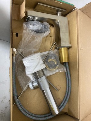 Hansgrohe 73002821 Tecturis E Faucet with Pop-Up Drain - Brushed Nickel
