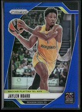 2024-25 Panini Prizm EuroLeague #4 Jaylen Hoard Blue Prizms #/199