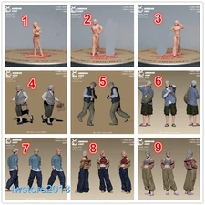 1/64 Beauty Girl Man Scene Props Miniatures Figures Model For Cars Vehicles Toys