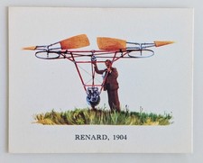 1968 Nabisco Vintage Conquest of the Air card #14 Renard 1904