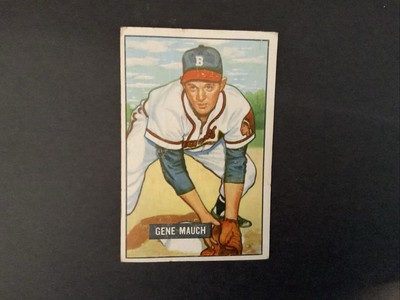 1951 BOWMAN BASEBALL #312 GENE MAUCH EX
