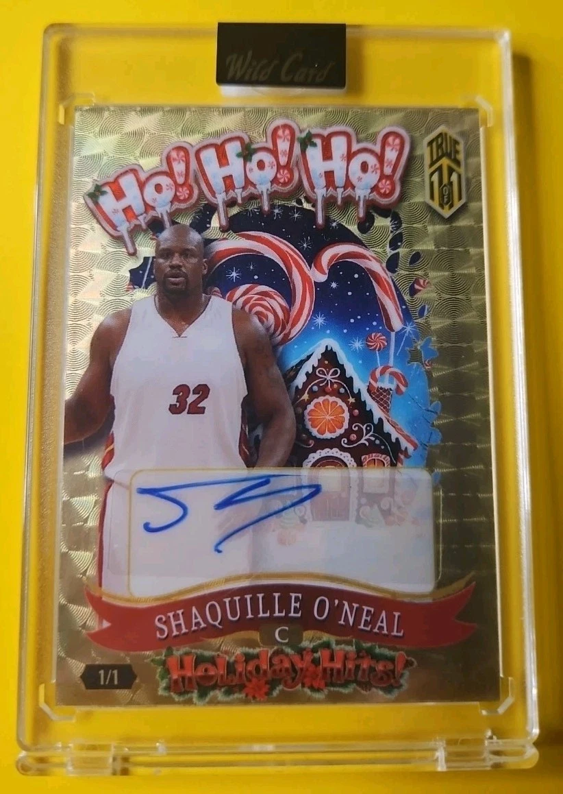 その他 NBA Autograph Card Shaquille O'neal Shaquille O'Neal Basketball Original Autographed Sports Trading