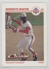 1991 Line Drive Pre-Rookie AAA Norberto Martin #640 05v0