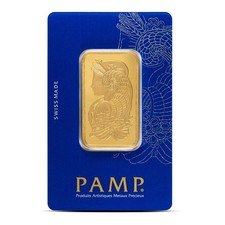 1 oz PAMP Suisse Lady Fortuna Veriscan Gold Bar (Secondary Market w/ Assay) 4427.85 per troy oz