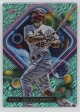 2023 Topps Cosmic Chrome Aqua Equinox Refractor /199 Paul Goldschmidt #164