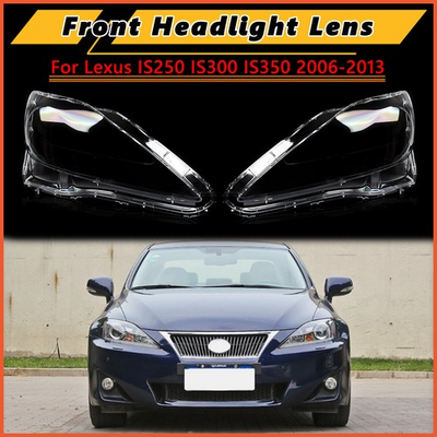 #ad #ad Pair Front Headlight Lens Lampshade Covers For Lexus IS250 IS300 IS350 2006 2013 $59.11