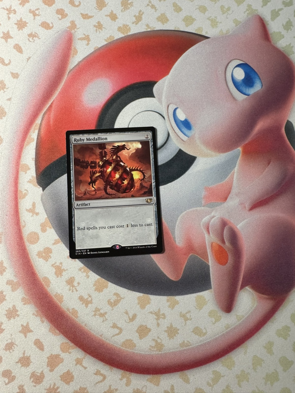 Magic the Gathering Ruby Medallion Commander 2014 265 Rare NM!!