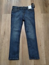 Cat  Jack Boys Medium Wash Stretch Skinny Fit Jeans Sz 14 Husky Adjustable NWT