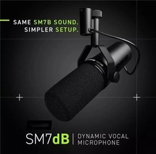 NEW SM7dB Dynamic Microphone Built In Preamp Streaming Podcast Recording