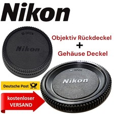 Nikon F Objektiv Rückdeckel & Gehäuse Decke...