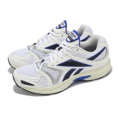 Reebok Premier Road Plus VI 6 White Black Blue Men Casual Shoes 100209052