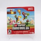 New Super Mario Bros. Wii (Game + Cardboard Sleeve) • Tested