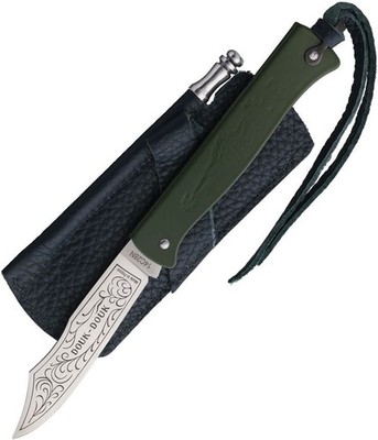 Douk-Douk Folder Green 14C28N Stainless Folding Knife