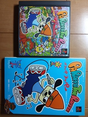 PaRappa the Rapper + Official book Set PlayStation