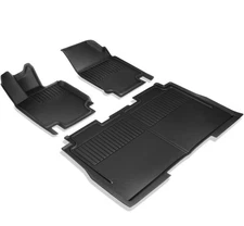Spigen WeatherBloc Floor Mats Set for Tesla 2023-25 Cybertruck Non-Slip Sliplock
