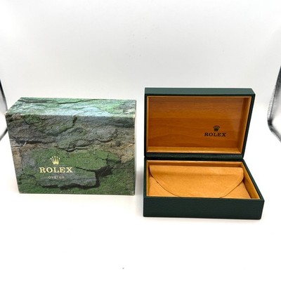 Rolex Watch Box 68.00.55 Without Pillow Green Genuine