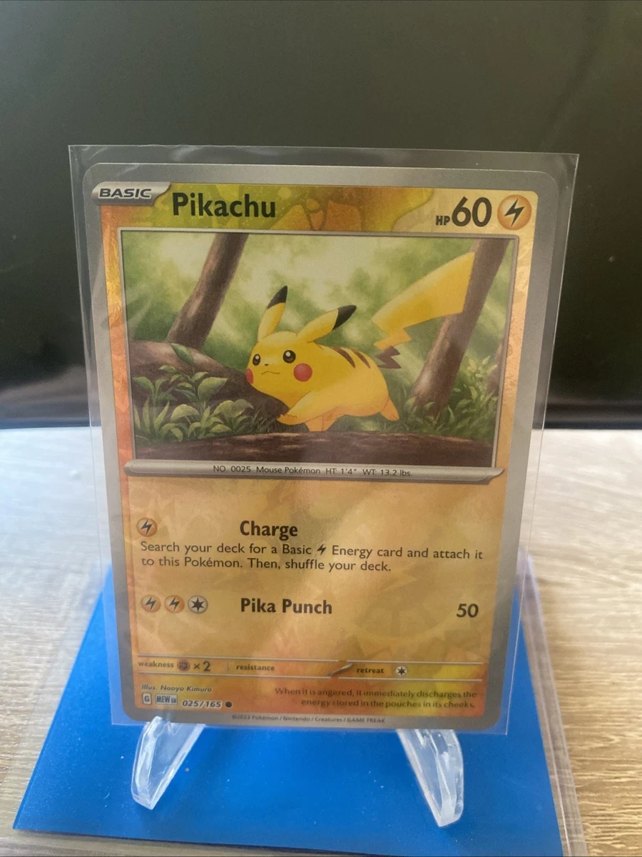 Pikachu 025/165 Sv: Scarlet & Violet 151 for sale | eBay