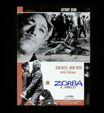ZORBA IL GRECO fotobusta poster Cacoyannis Anthony Quinn Alan Bates Greek DB3