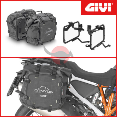 BORSE LATERALI + TELAI [GIVI] GRT720 CANYON - KTM 1290 SUPER